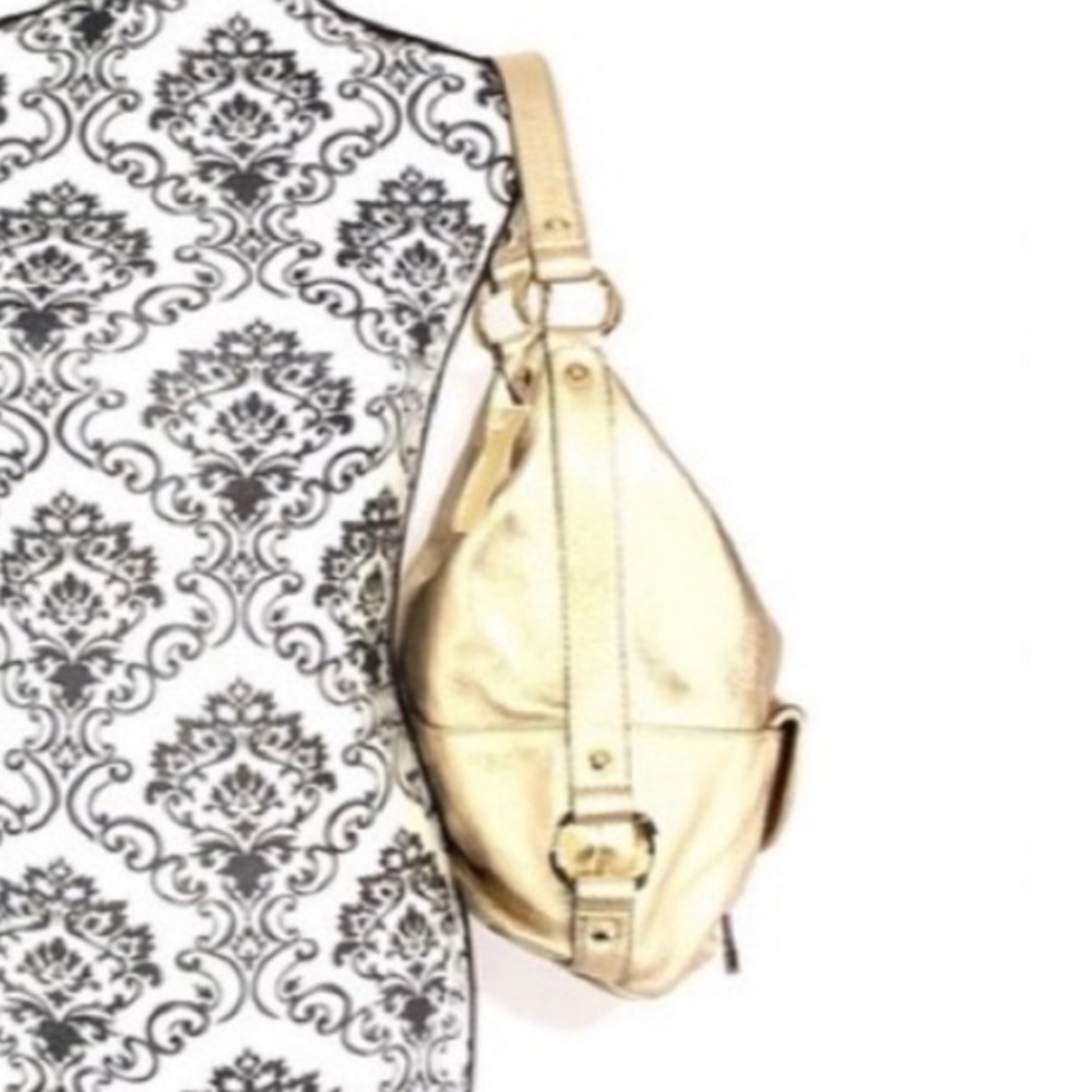 Michael Kors Gold Metallic Bag pristine condition - Picture 7 of 17